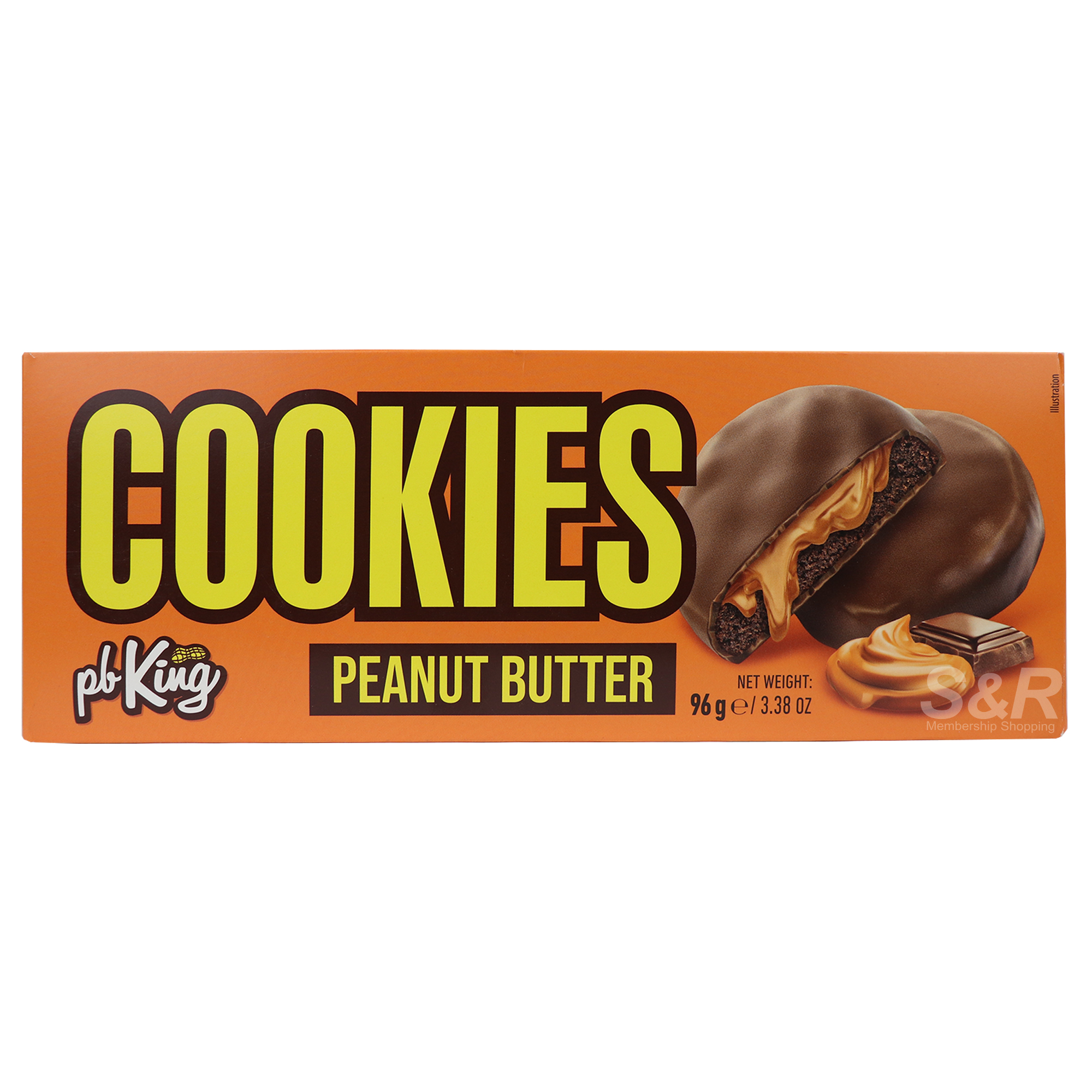PB King Cookies Peanut Butter 96g